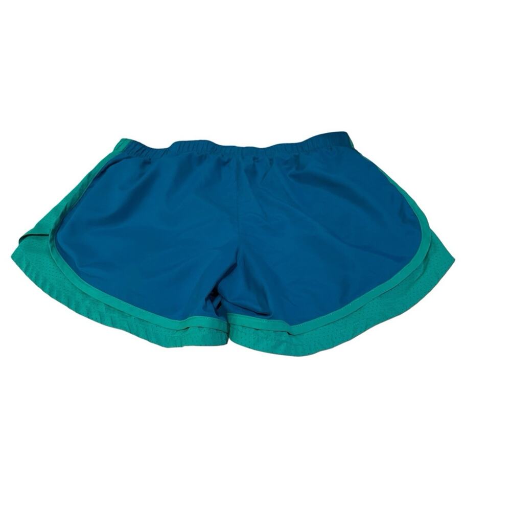 Blue & Green Athletic Shorts M